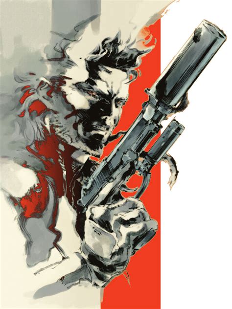 metal gear solid 2 official box art|metal gear solid official art.